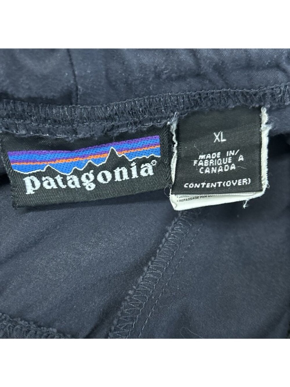Vintage Patagonia Wind Shield Pants Mens XL Blue Softshell Outdoor Hiking - Picture 3 of 16